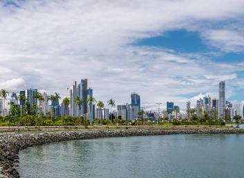 Panama City cityscape PTY