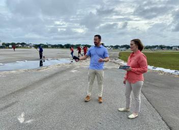 Peter O. Knight Airport remains closed after storm surge washes over Tampa's Davis Islands