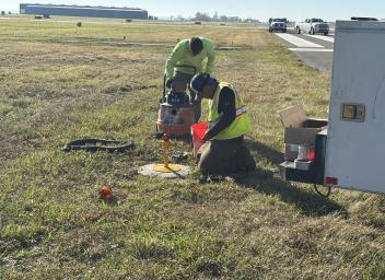 Peter O. Knight Airport resumes nighttime operations