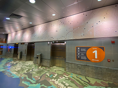 Art Collection of Tampa International Airport - Florida Constellations